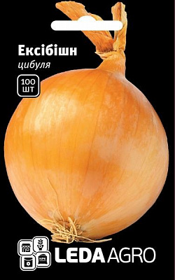 Насіння LedaAgro цибуля Ексібішн F1 100 шт. (4820119791615)