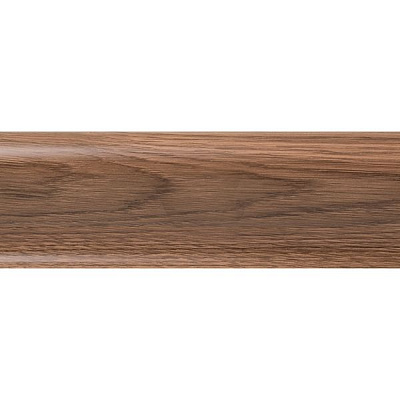 Плинтус ПВХ Salag SG 50 70 дуб бурбон темный 18х56х2500 мм 