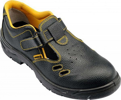 Сандалі робочі Vorel р.43 72805 чорний із жовтим