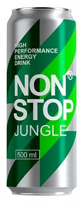 Энергетический напиток Non Stop Evolution Fresh Jungle 0,5 л (4820097897217) 