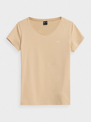 Футболка 4F TSHIRT F632 4FAW22TTSHF632-83S р.XL бежевый