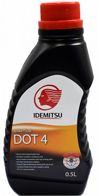 Гальмівна рідина IDEMITSU DOT-4 0,5л (30485005-812000020)