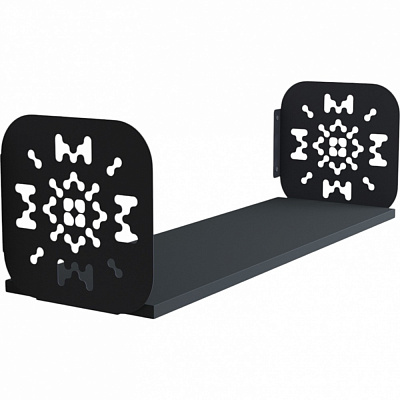 Полка навесная Metkas Home Дом 800x220x220 мм антрацит (DPN02233 08022 11)