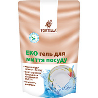 Миючий засіб для ручного миття посуду TORTILLA Еко гель 0,5л
