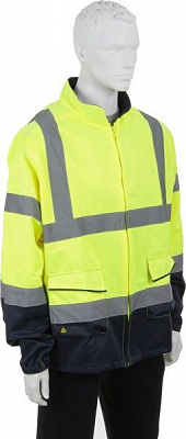 Куртка сигнальная Delta Plus PHVES со светоотражающими полосами р. XXL желтый