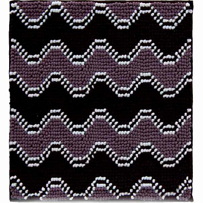 Килимок для ванної кімнати Dariana Хвиля, 50х55 см, графіт