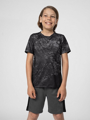 Футболка 4F TSHIRT FNK M168 4FJSS23TFTSM168-90A р.158/164 сірий