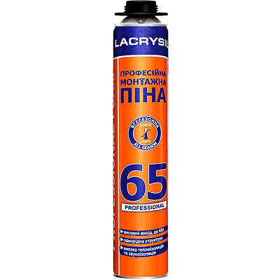 Пена монтажная Lacrysil профессиональная 800 мл