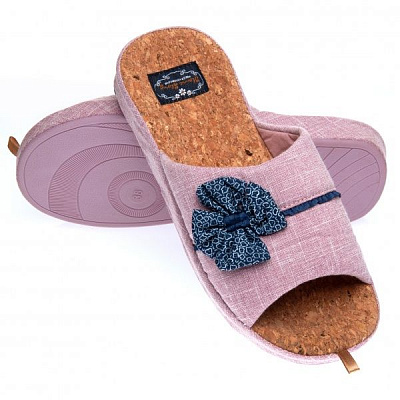 Тапки домашние Home Story р. 39 пурпурный 90704-4 