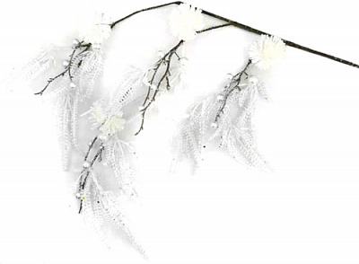 Веточка декоративная Sunrise Crafts с серьгами и жемчугом 70 см LH7142S4 