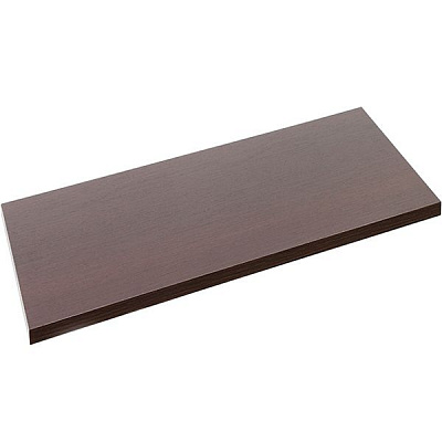 Полка прямая 800х400 мм стандарт венге