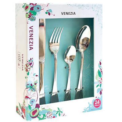 Набор столовых приборов Venezia 24 предмета 
