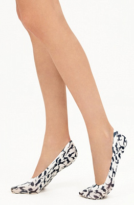 Сліди Legs Fashion STEPS р.36-40 молочний із принтом 1 шт.