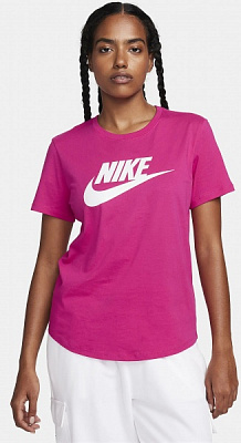 Футболка Nike W NSW TEE ESSNTL ICN FTRA DX7906-615 р.XS розовый