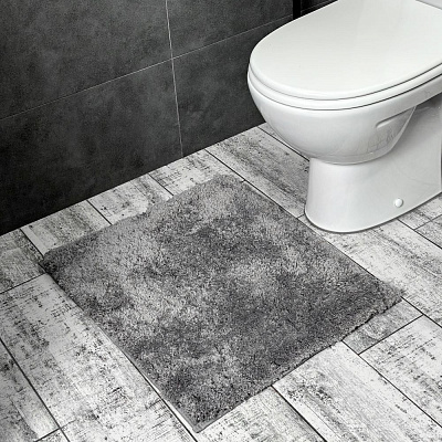 Килимок для ванної Dariana Ambience 60x50 см темно-сірий