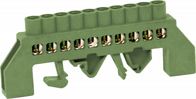 Шина нулевая на DIN-рейку универсальная E.NEXT e.bsi.pro.2.10 p0650021