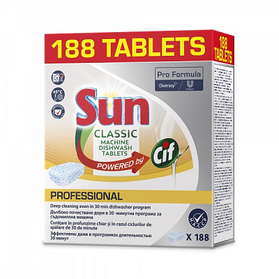 Таблетки для ПММ SUN' 188 шт. 3 кг