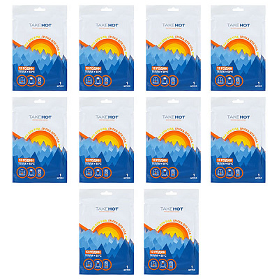 Грелка термохимическая Takehot Body Warmer (для тіла) 10 шт.