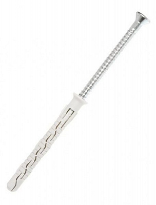 Дюбель рамный с потайным шурупом 10x120 мм 1 шт. KPS-FAST