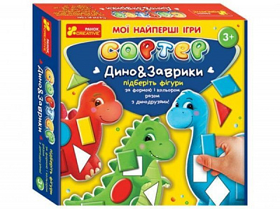 Гра настільна Ranok Creative Дино&Заврики 448577