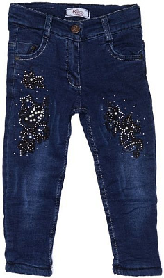 Джинси Beren Style із квітами утеплені р.92-98 2043