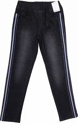 Брюки LINCOLN&SHARKS 4L3901 р.146 черный деним 