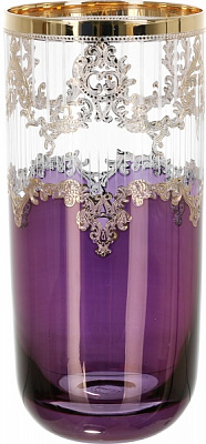 Набір склянок високих Violet and Gold 350 мл 6 шт. Combi