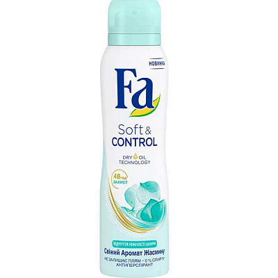 Спрей для тела Fa Soft&Control Жасмин 150 мл