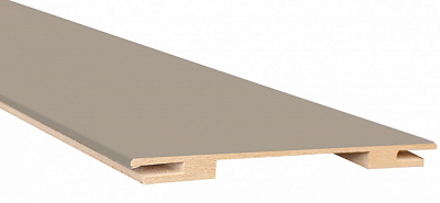 Добірна планка ОМіС універсальна зі шпугою 140х10х2050 мм мокко silk matt