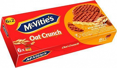Печенье McVitie's 225 г (Oat Crunch Молочный Шоколад) 