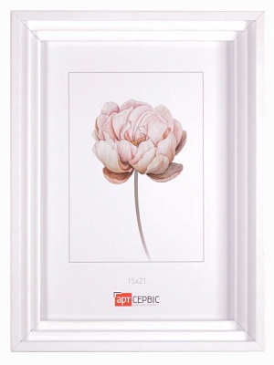Рамка для фото Арт-Сервіс ЭА-01773 15x21 см белый 
