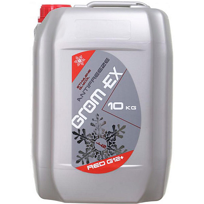 Антифриз Grom-Ex BASF GLYSANTIN -42°С 10л червоний