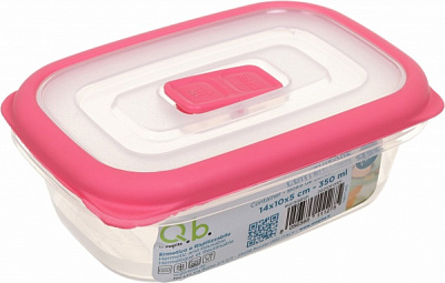 Контейнер с крышкой 14x10x5 см в ассортименте IRS13QB101 Eurogold