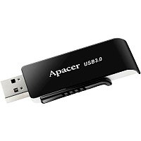Флеш-пам'ять USB Apacer AH350 128 ГБ USB 3.1 black (AP128GAH350B-1) 