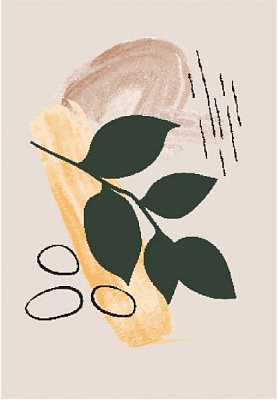 Постер Ботаніка коричнева 1 Posterclub