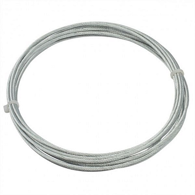 Трос оцинкований D 2 мм 5 пог.м DIN 3055