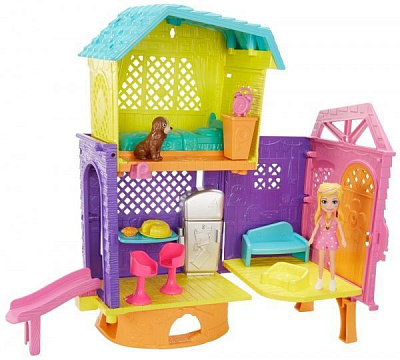 Набор с куклой Polly Pocket Летний домик