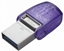 Флешпам'ять Kingston DataTraveler microDuo 3C 64 ГБ USB 3.2 USB Type-C (DTDUO3CG3/64GB) 