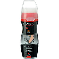 Крем-краска для обуви Silver Премиум 75 мл черный