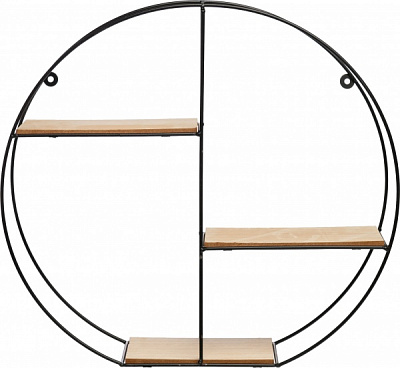 Полка декоративная Круг 44х11х42 см 