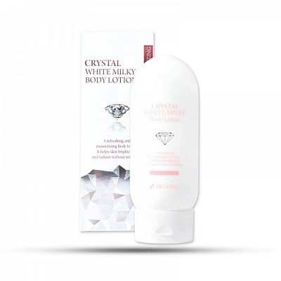 Лосьон для тела 3W Clinic Экстракт молока Crystal White Milky Body Lotion 150 мл