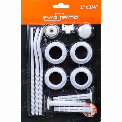 Комплект Evro-Termo для радиаторов 3/4 с креплением