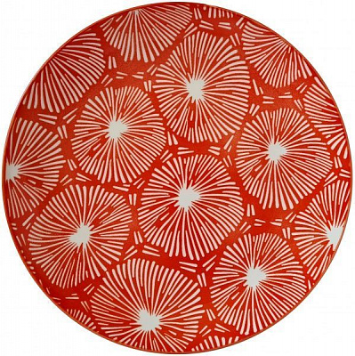 Тарелка десертная Kushi Red 20 см A0670-KR11 Astera