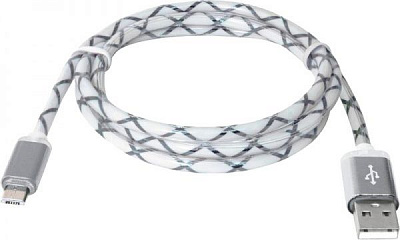 Кабель Defender USB – microUSB 1 м серый с белым Кабель Defender USB – microUSB 1 м серый с белым 08-03LT (31254953) 