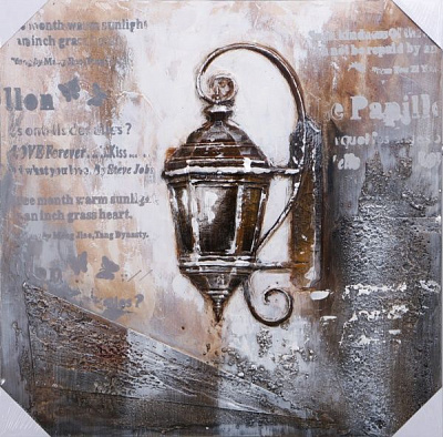 Картина Ліхтарик 80x80 см