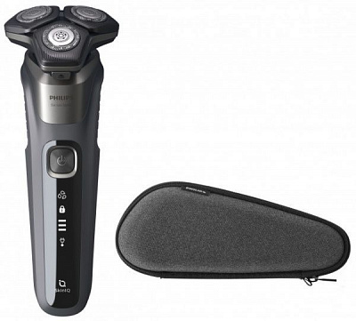 Електробритва Philips Shaver series 5000 S5587/30 + твердий футляр сірий