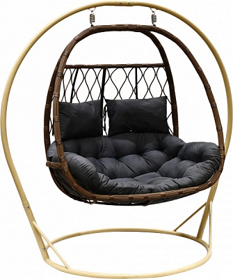 Кресло-кокон Цитрус двухместный плетение рональд фундук