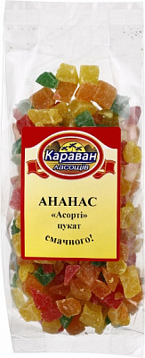 Ананас Караван Ласощів Цукат ассорти 180 г