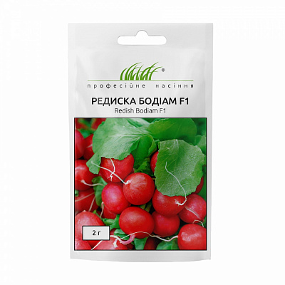 Семена Професійне насіння редис Бодиам F1 2г (4820176697905)