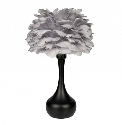 Настольная лампа Berger 1x40 Вт E27 черно-серый 7030-TL-1 Black-Gray